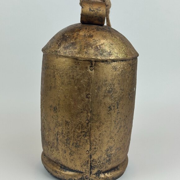 Carfar Handcrafted Giant Vintage Rustic Metal Harmony Cow Bell - LARGE BELL -NEW - Picture 9 of 16